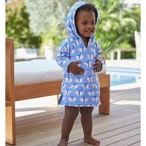 Pottery Barn Kids Butterfly Beach Coverup, Size 12-18 months
